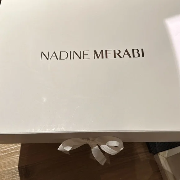 Nadine Merabi Lulu White Dress - Medium BNWT - Picture 8 of 9